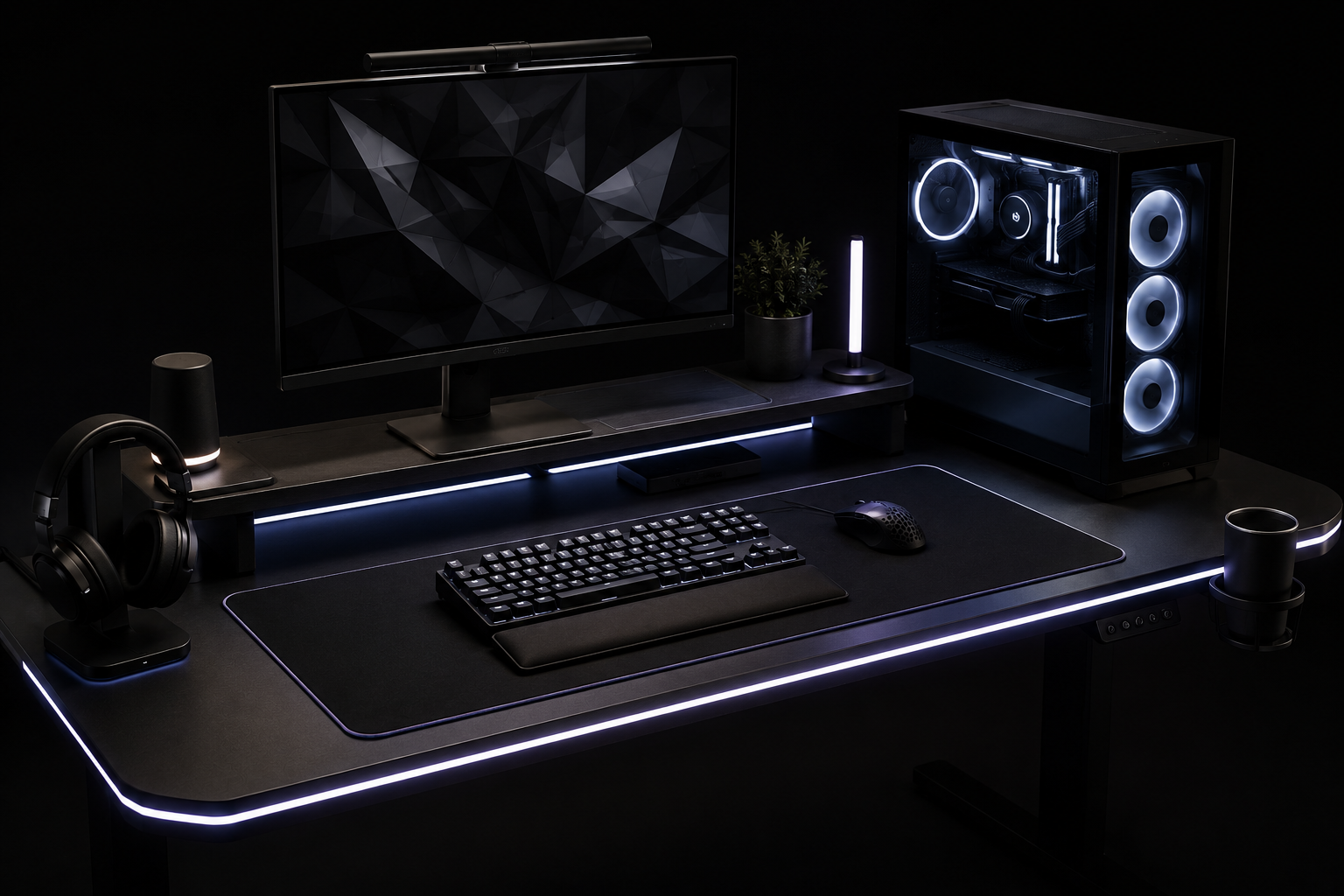 Gaming Desk Setup