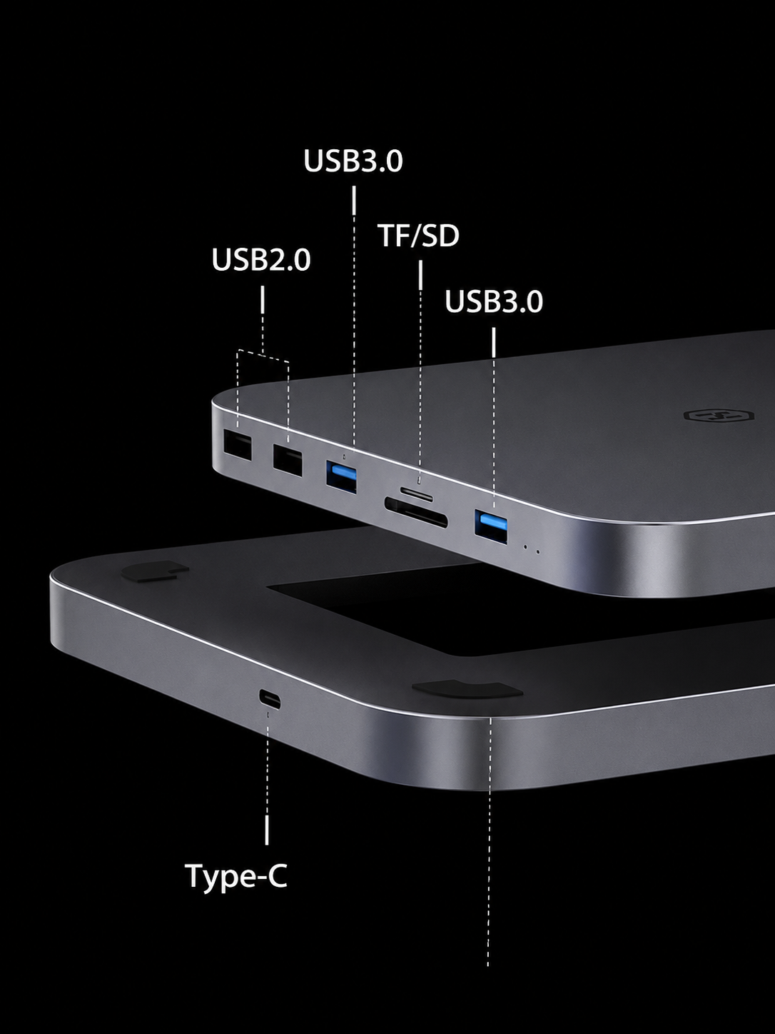 Zyntro USB-C Docking Station with SSD Enclosure