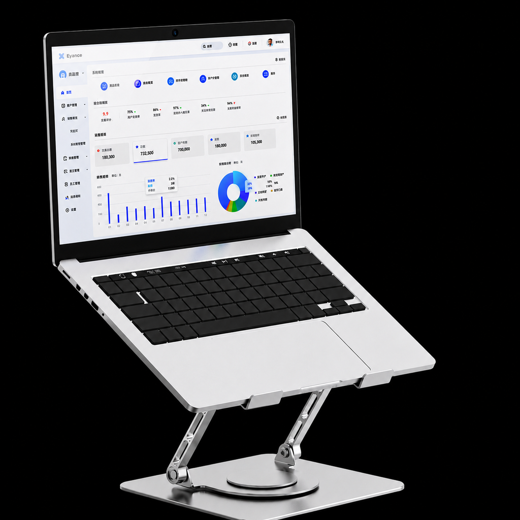 Zyntro Adjustable Rotating Laptop Stand