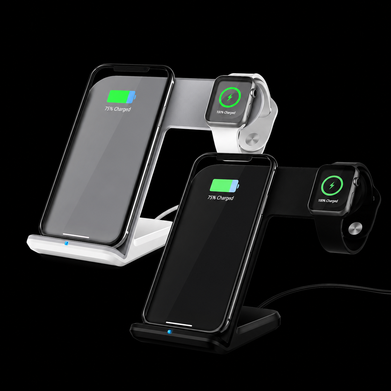 Zyntro 2-in-1 Wireless Charging Station