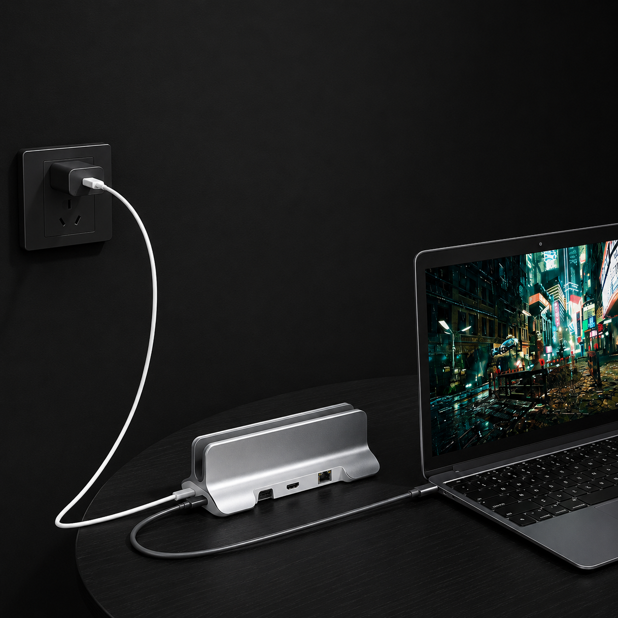 Zyntro 12-in-1 USB-C Docking Station with HDMI & Ethernet