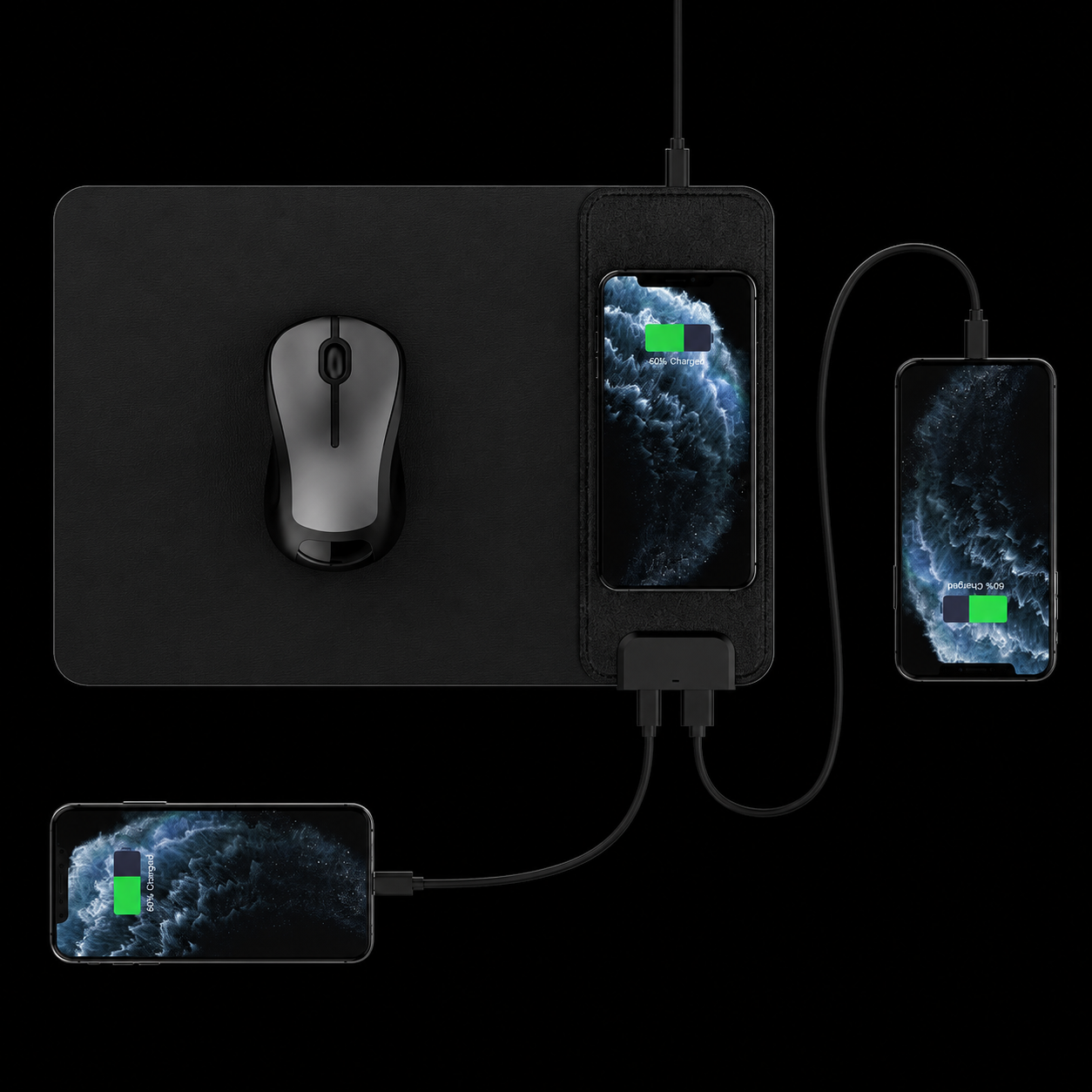 Zyntro Multifunctional Mouse Pad