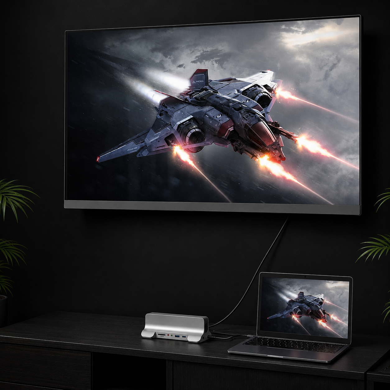 Zyntro 12-in-1 USB-C Docking Station with HDMI & Ethernet